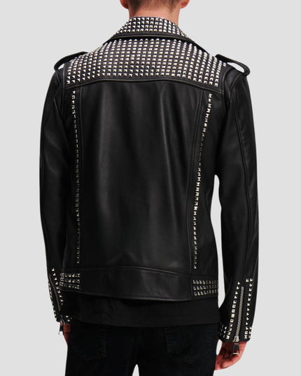 Studded Leather Jacket Handpicked By Hun Kim