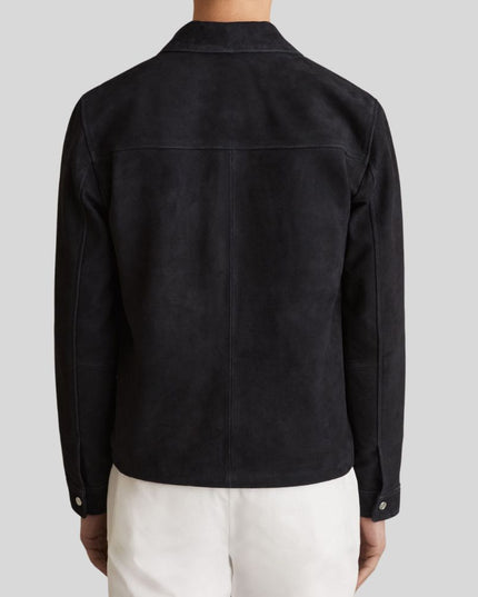 Black Suede Leather Jacket