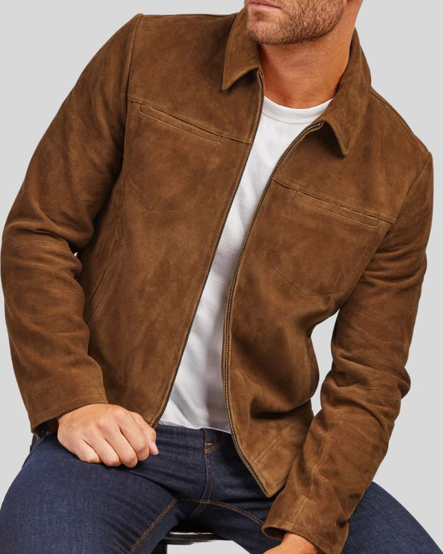 Tan Suede Jacket