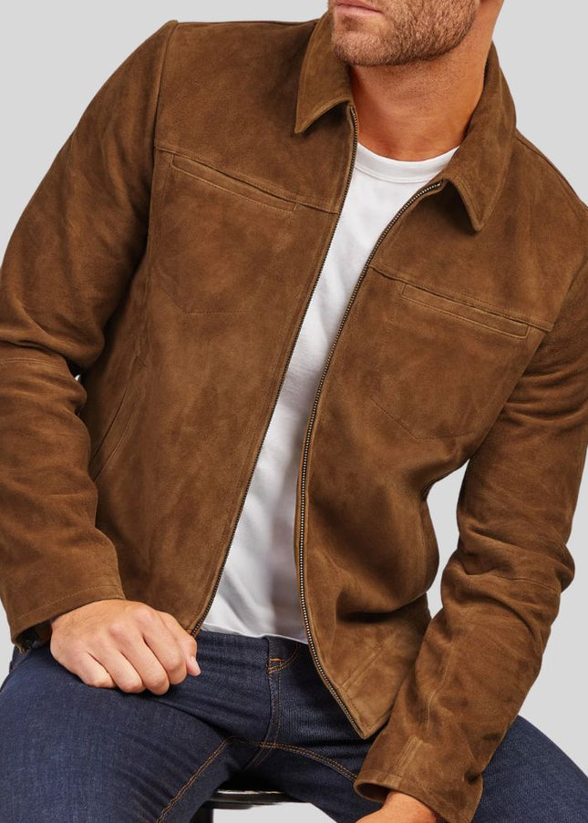 Tan Suede Jacket