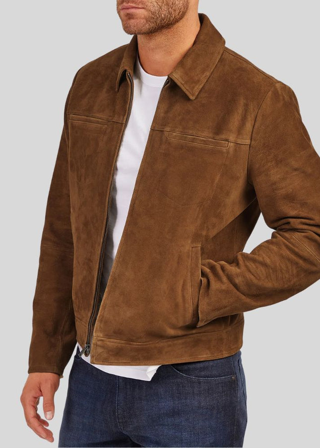 Tan Suede Jacket