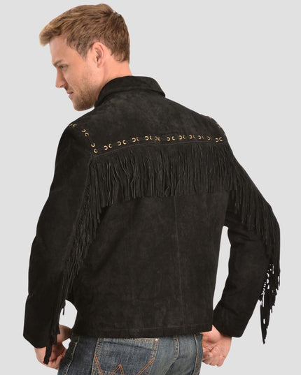 Scully Boar Suede Fringe Jacket