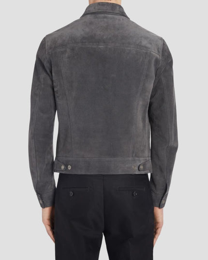 Brushed Suede Western Jacket