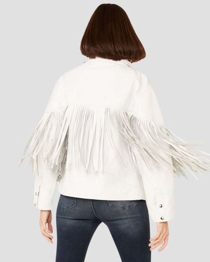 Howling Moon Fringe Leather Jacket