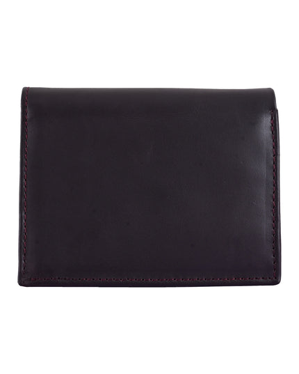 Brown And Black Leather Wallet Buffalo Leather Wallet for Men